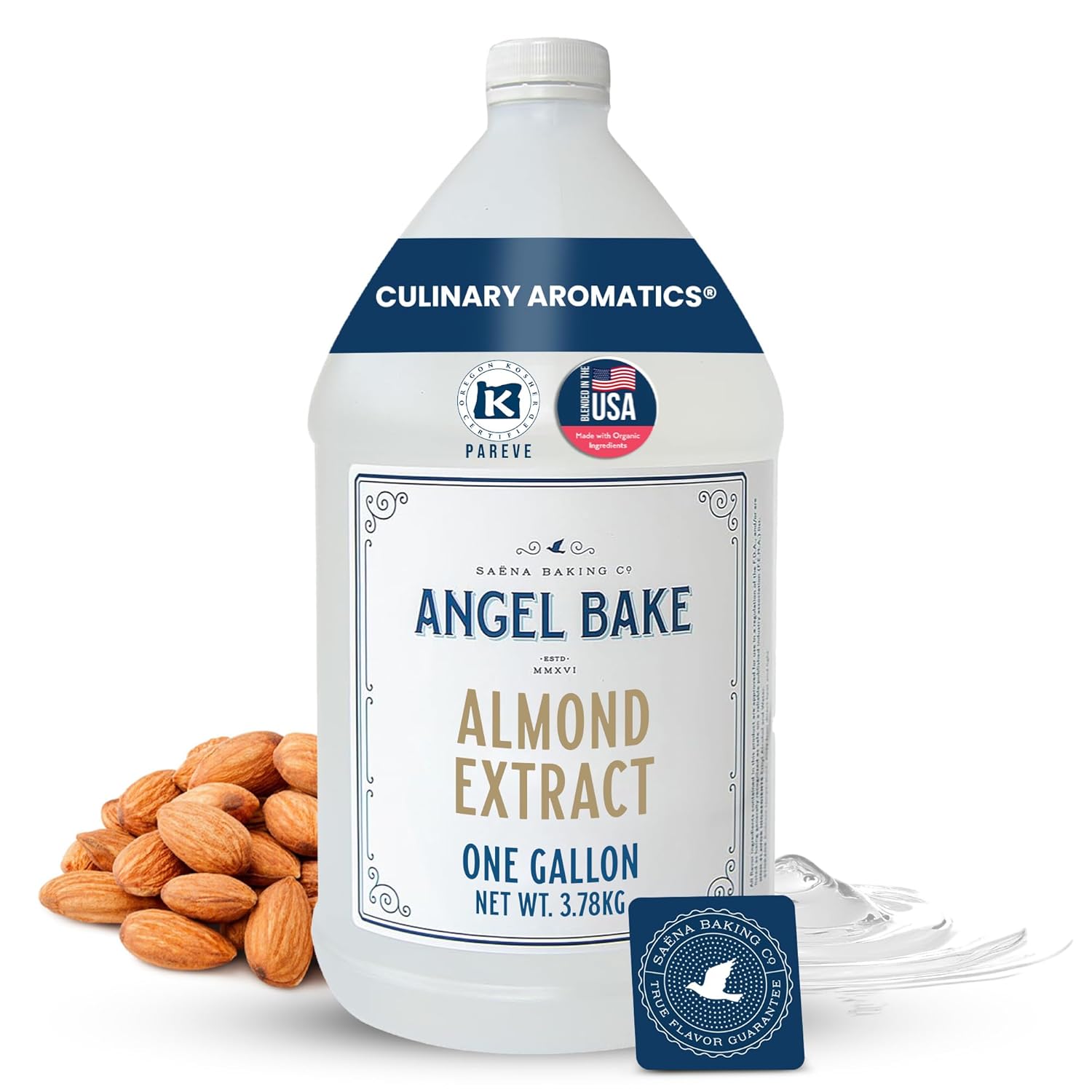 Pure Almond Extract for Flavorful Beverages and Baking Needs
