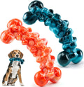 Large Dog Chew Toys for Aggressive Chewers 2 Pack - Tough, Almost