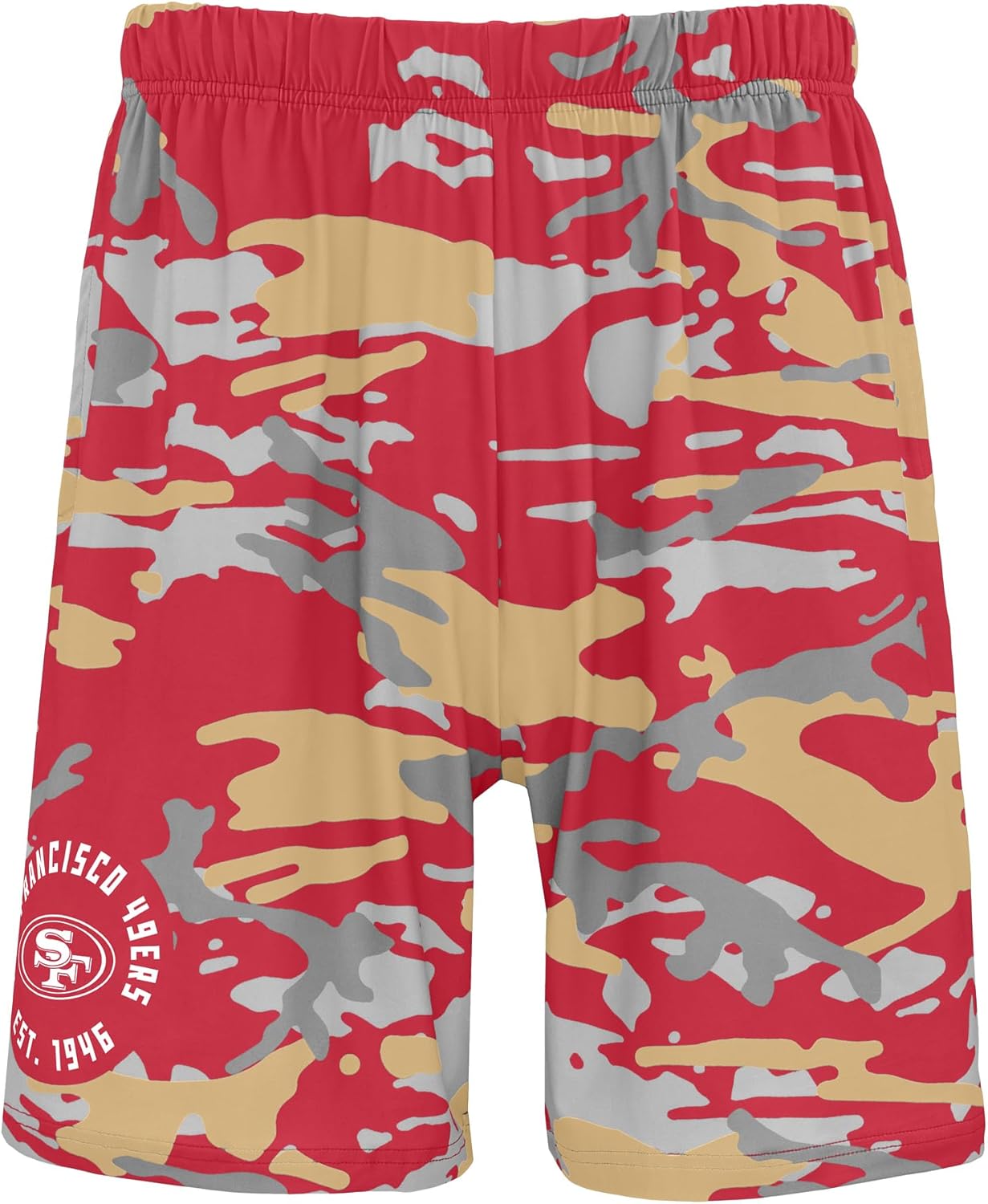 Zubaz NFL Men's 7 Inseam Shorts in Vibrant Camo Styles