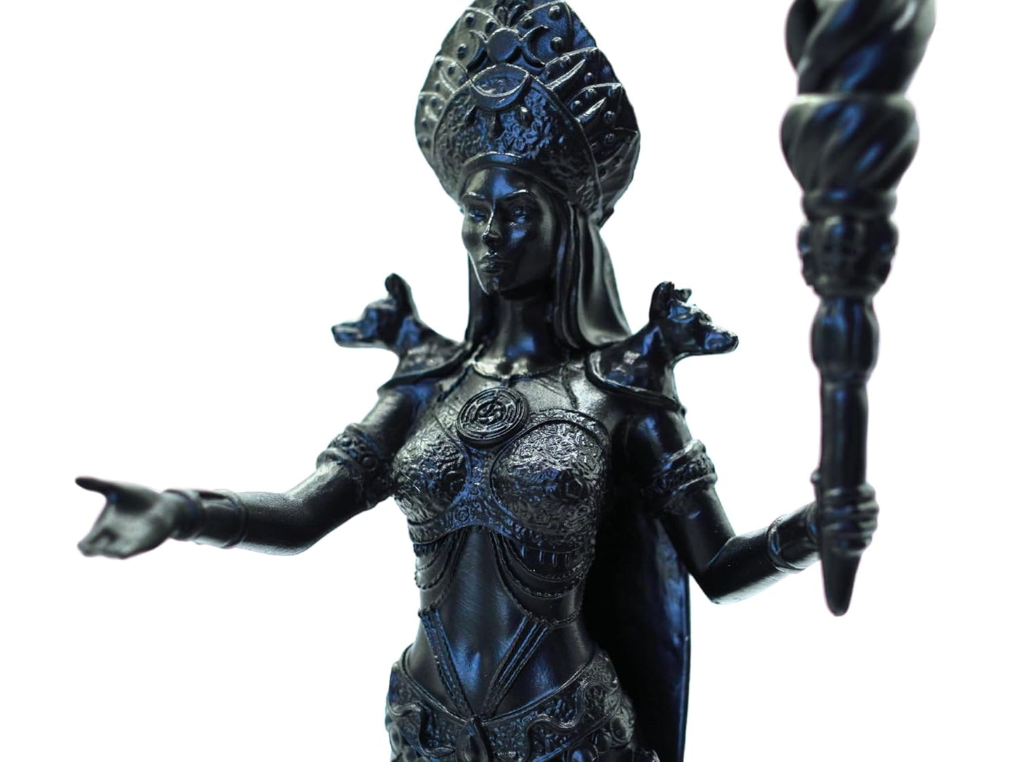 Hecate Statue 6 Inch Handcrafted Resin Figure for Altar Decor