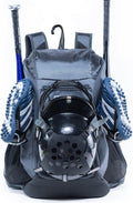 Baseball Bag Softball Bat Bag 21 x 12 x 9 in - Double-Layer Gear Pack