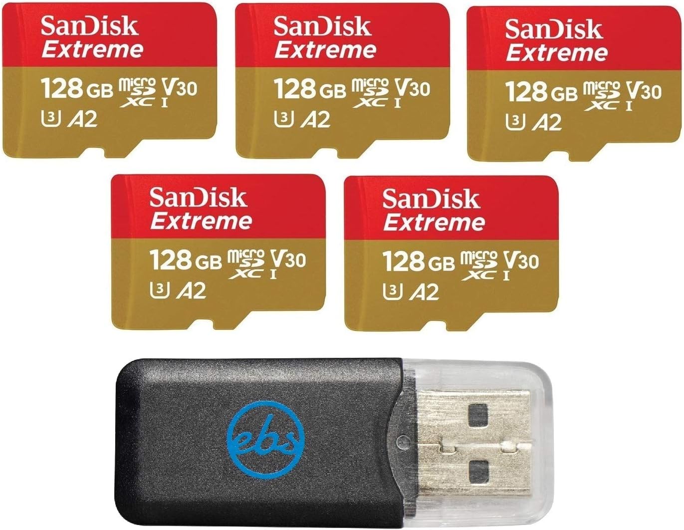 SanDisk Micro SDXC 128GB Extreme Memory Card for DJI Mini 4 Pro