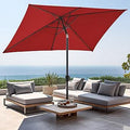 BLUU MAPLE Olefin Patio Umbrella 7.5 ft - Fade Resistant Shade