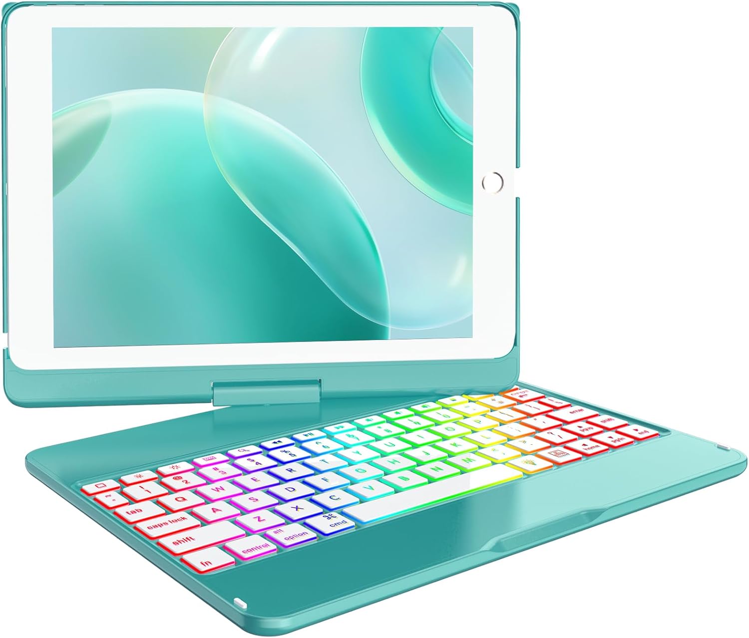 MMK Keyboard Case for iPad 9.7 Inch 2018 with Bluetooth Keyboard
