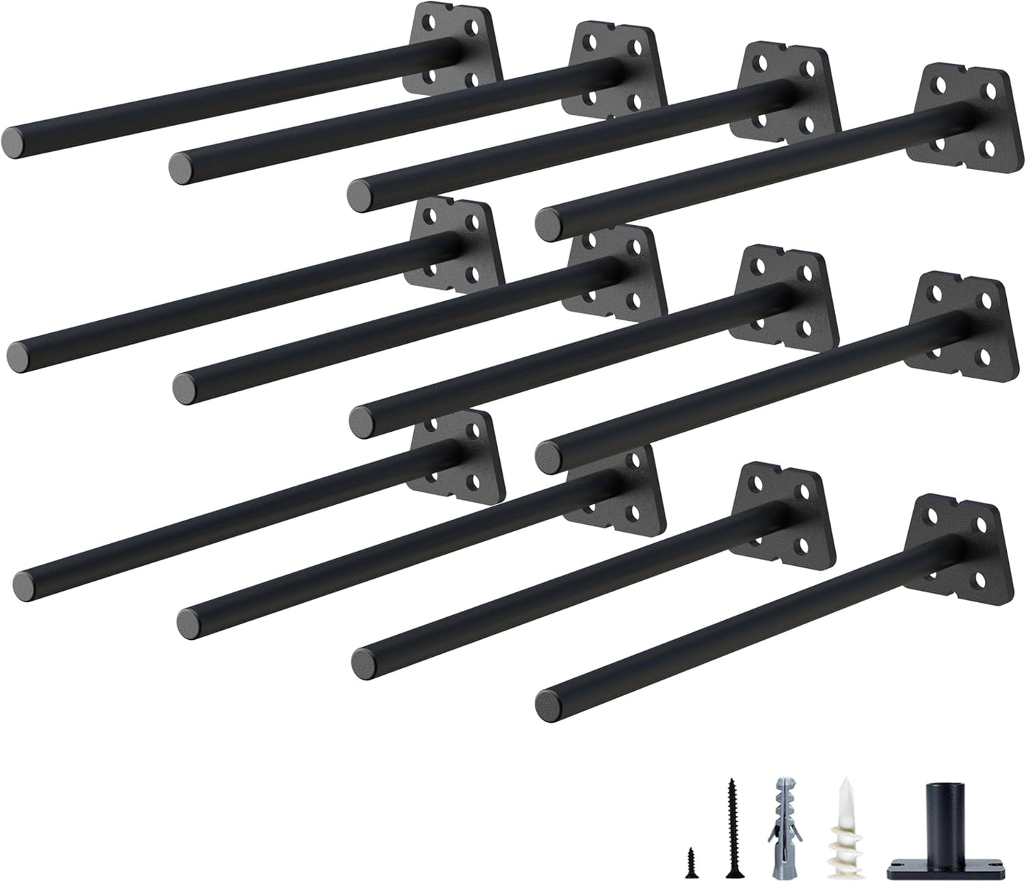10 Inch Hidden Floating Shelf Bracket for Heavy Duty Support
