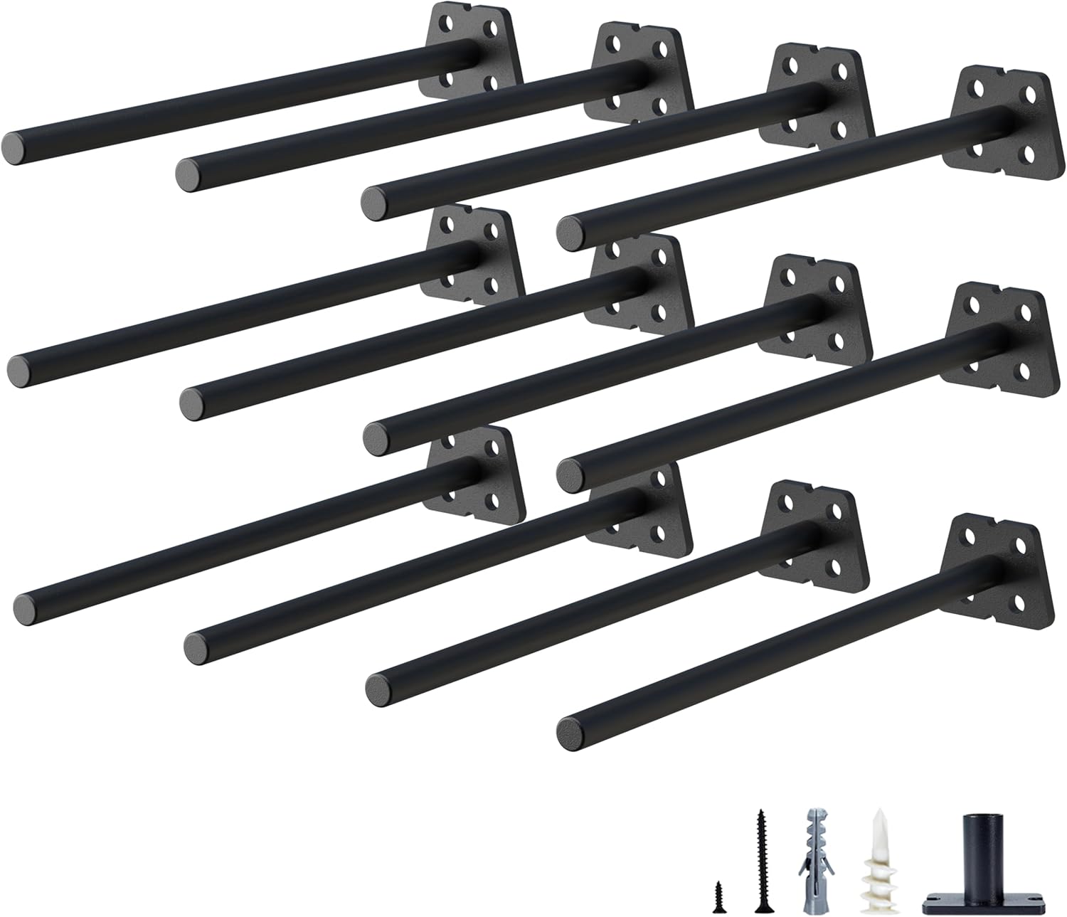10 Inch Hidden Floating Shelf Bracket for Heavy Duty Support
