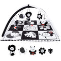 Lovvie & Joy Baby Play Activity Gym Tummy Time Mat - High Contrast