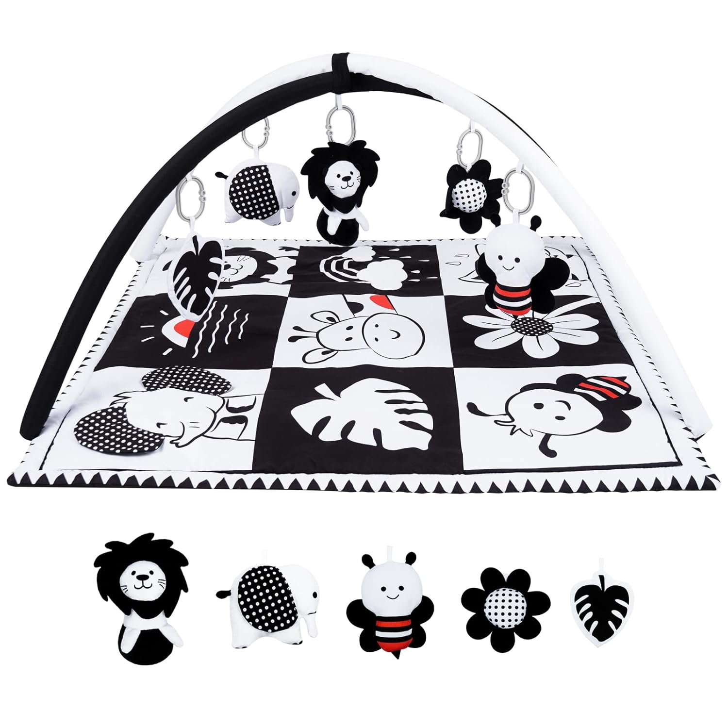 Lovvie & Joy Baby Play Activity Gym for Sensory Development