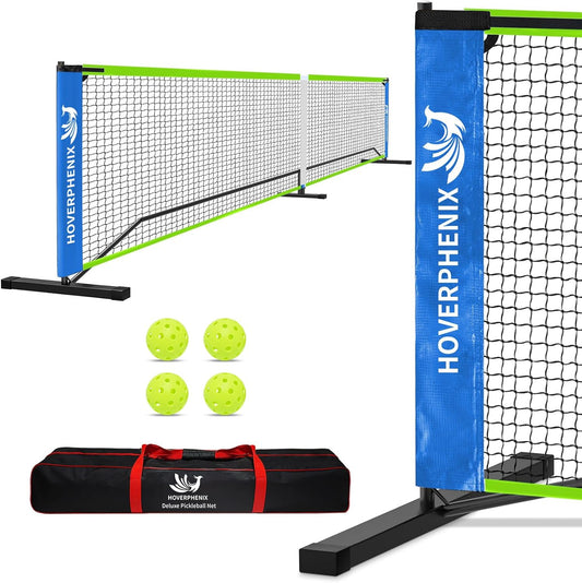 22FT Regulation Size Pickleball Net with Carry Bag and Balls