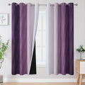 Estelar Textiler Ombre Blackout Curtains 52Wx72L 2 Panels - Room
