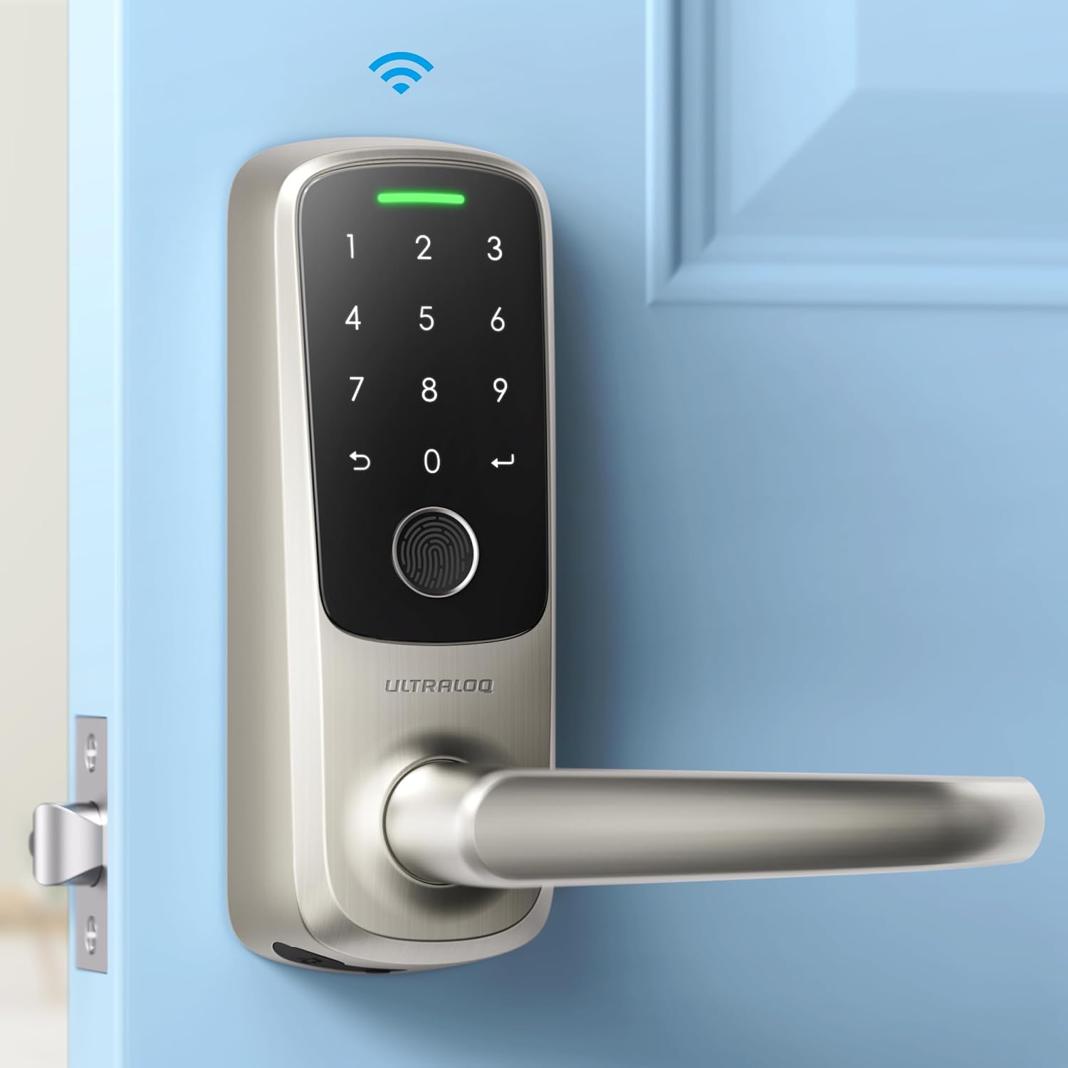 ULTRALOQ Latch 5 Smart Lock - WiFi Fingerprint Entry