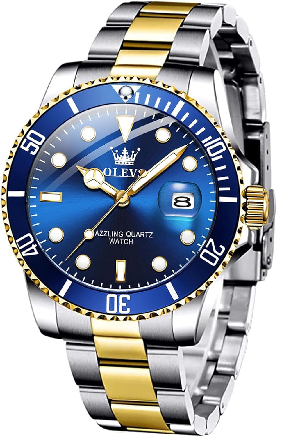 ZHONGQING OLEVS Mens Luxury Waterproof Watches - Stylish & Functional