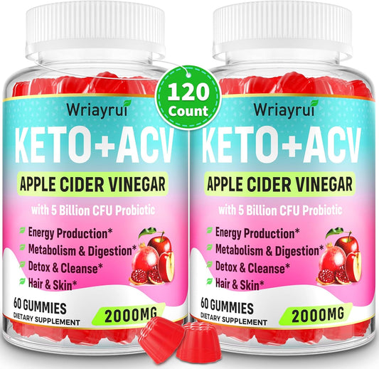Max Strength Keto ACV Gummies - Metabolism Boost & Detox