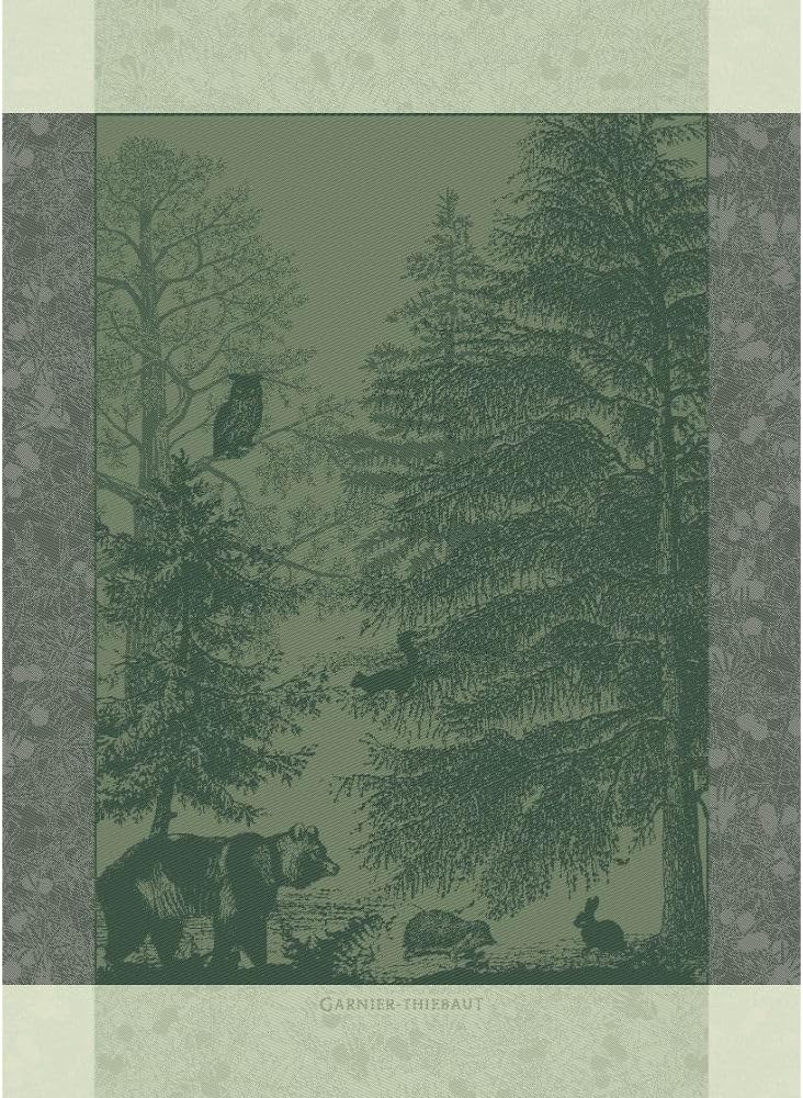 Garnier Thiebaut Animals of The Forest Kitchen Towel 22x30 in