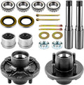 Trailer Idler Hub Kit 2000 lbs with 4 on 4in Trailer Hub