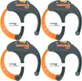 Cable Cuff PRO 4 Pack Large 3 in Cable Ties - Reusable, Adjustable