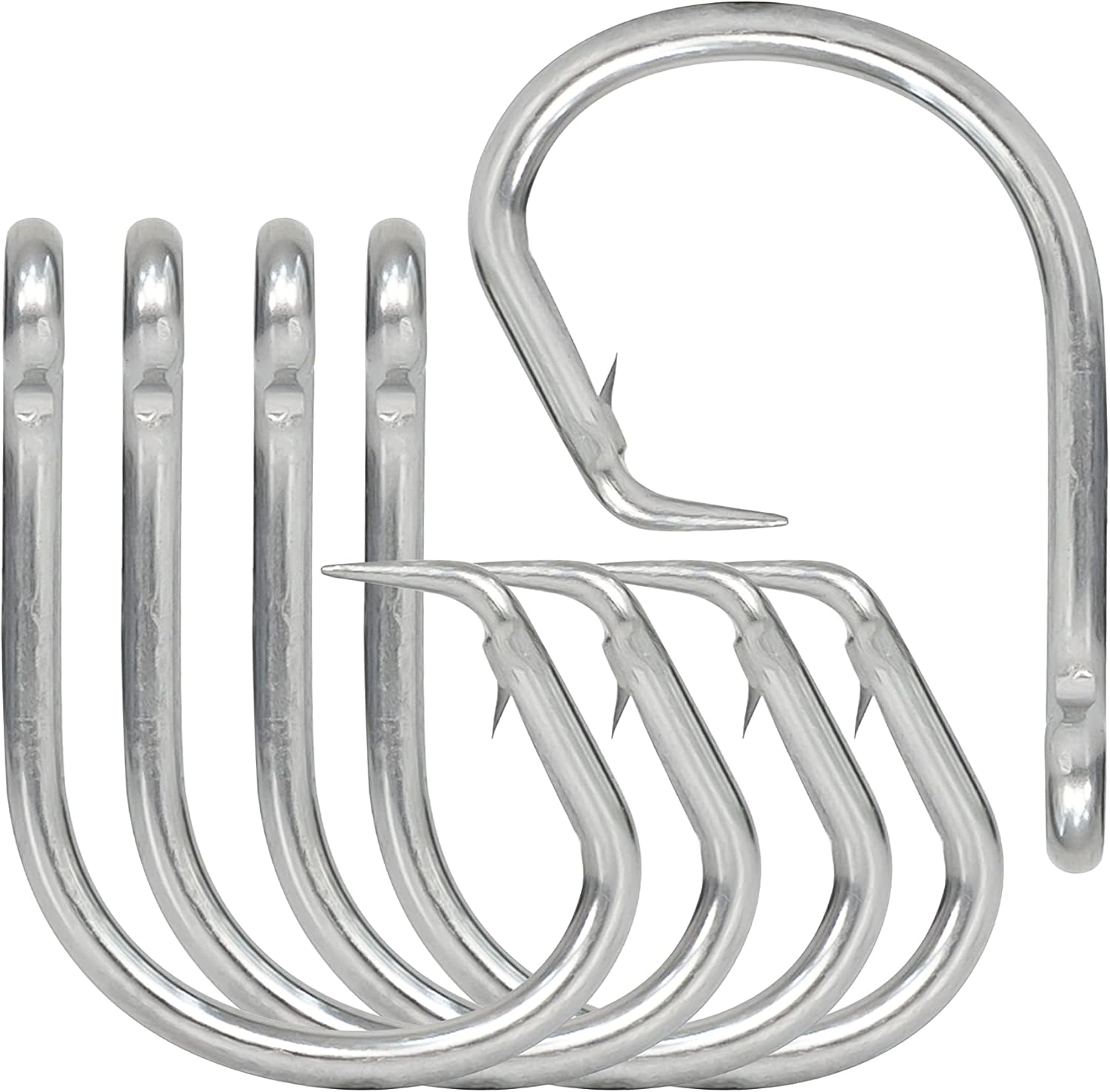 BLUEWING Big Game Circle Hooks - Heavy Duty Stainless Steel For Saltwater Fishing