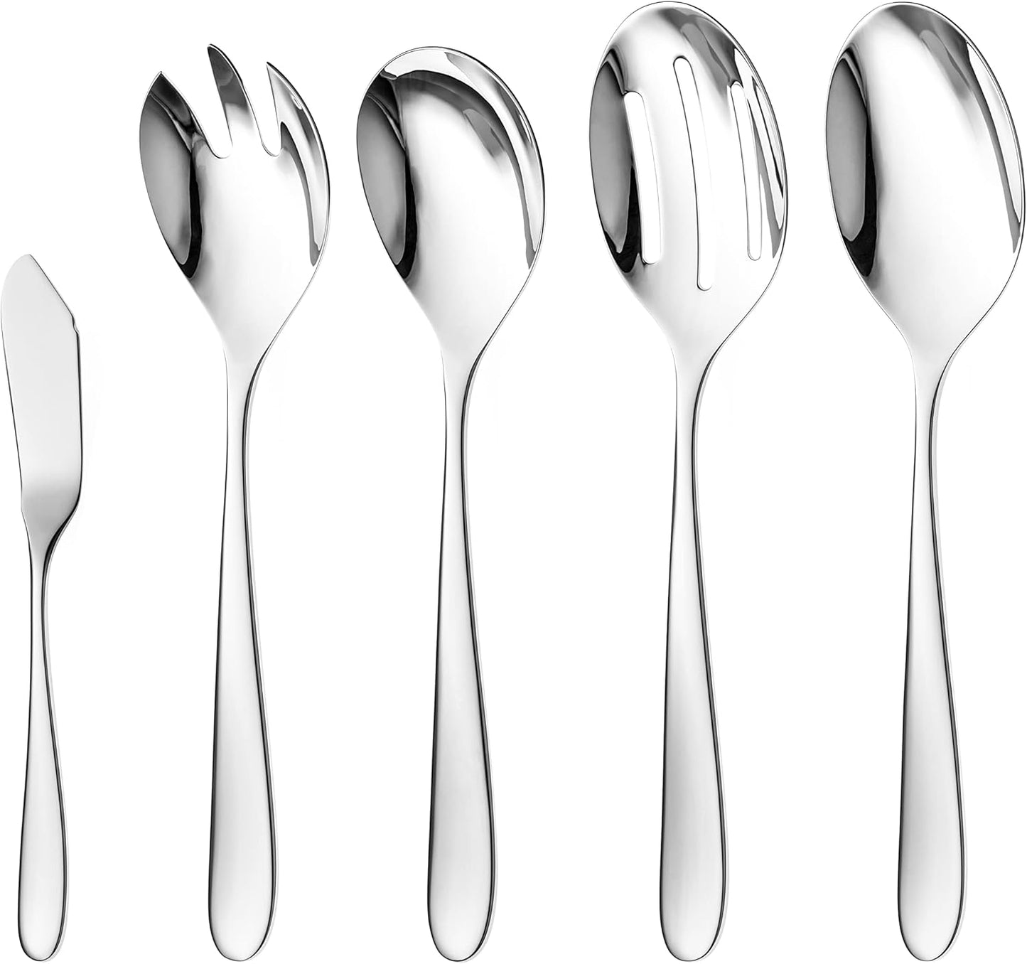 Elegant 10-Piece Serving Utensil Set for Stylish Dining