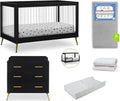 Delta Children Sloane Crib 7-Piece Nursery Set - Convertible