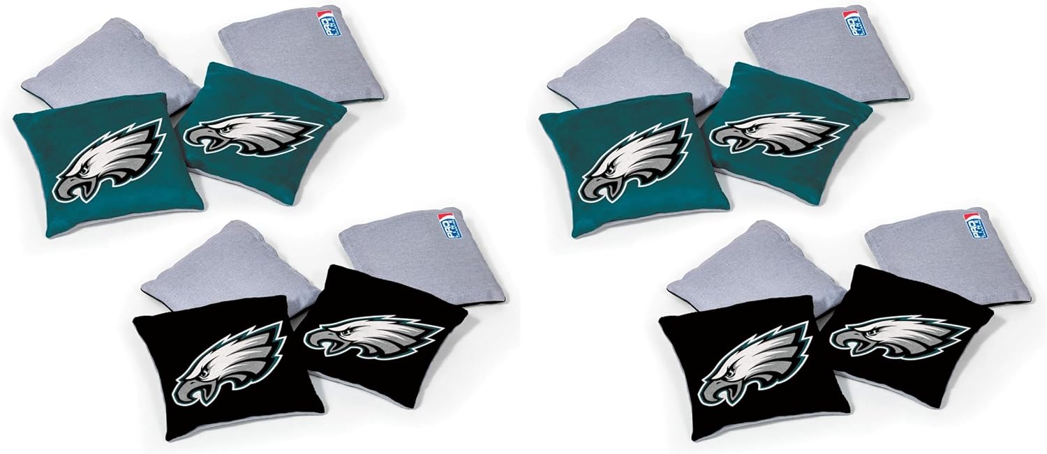 NFL Pro Football Dual Sided Bean Bags for Cornhole Fun