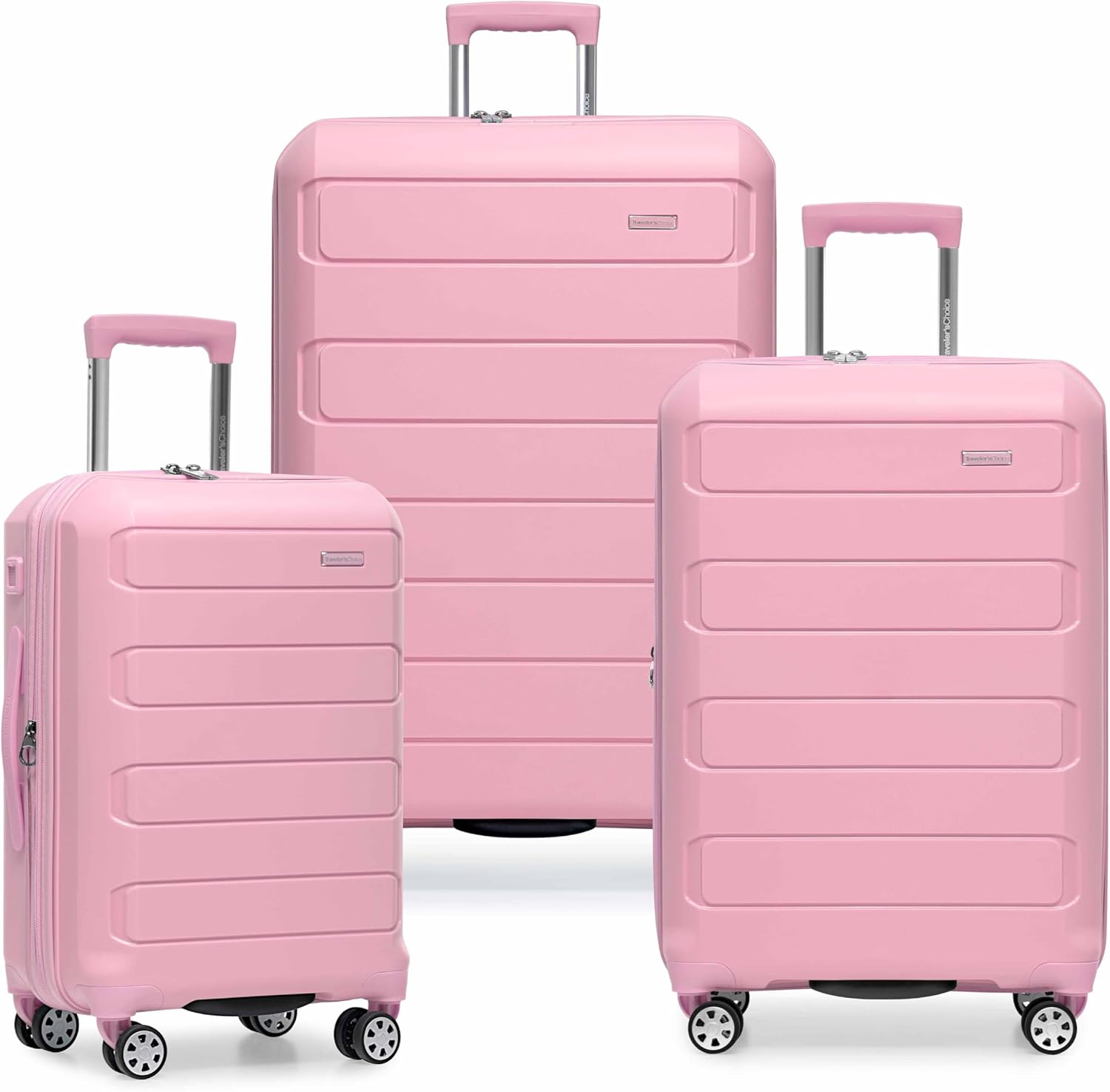 Traveler's Choice Pagosa Indestructible Hardshell Luggage Set