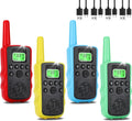 Walkie Talkies Long Range FRS 4 Pack - Rechargeable Two Way Radios