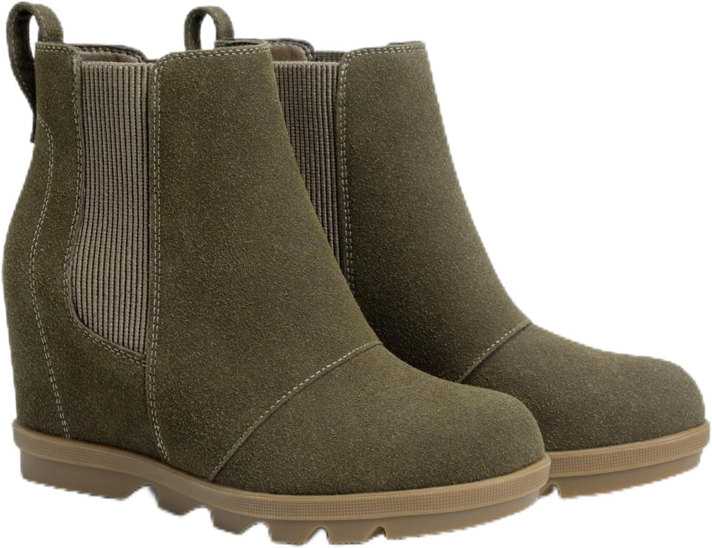 Athlefit Women's Wedge Boots for Stylish Comfort and Stability