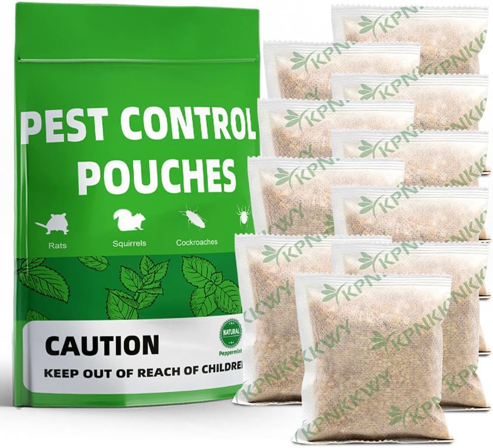 Peppermint Rodent Repellent - 10 Pouches