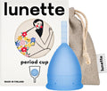 Lunette Menstrual Cup Size 1 for Light to Moderate Flow - 12 Hour Wear