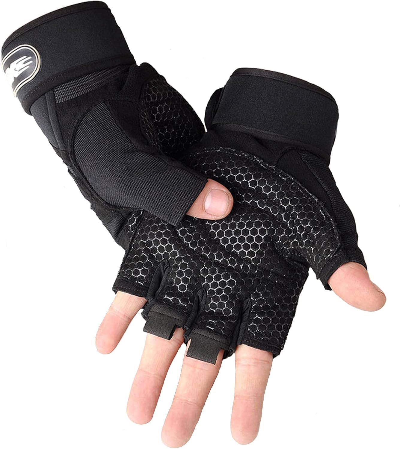 SUJAYU Gym Gloves with Full Palm Protection
