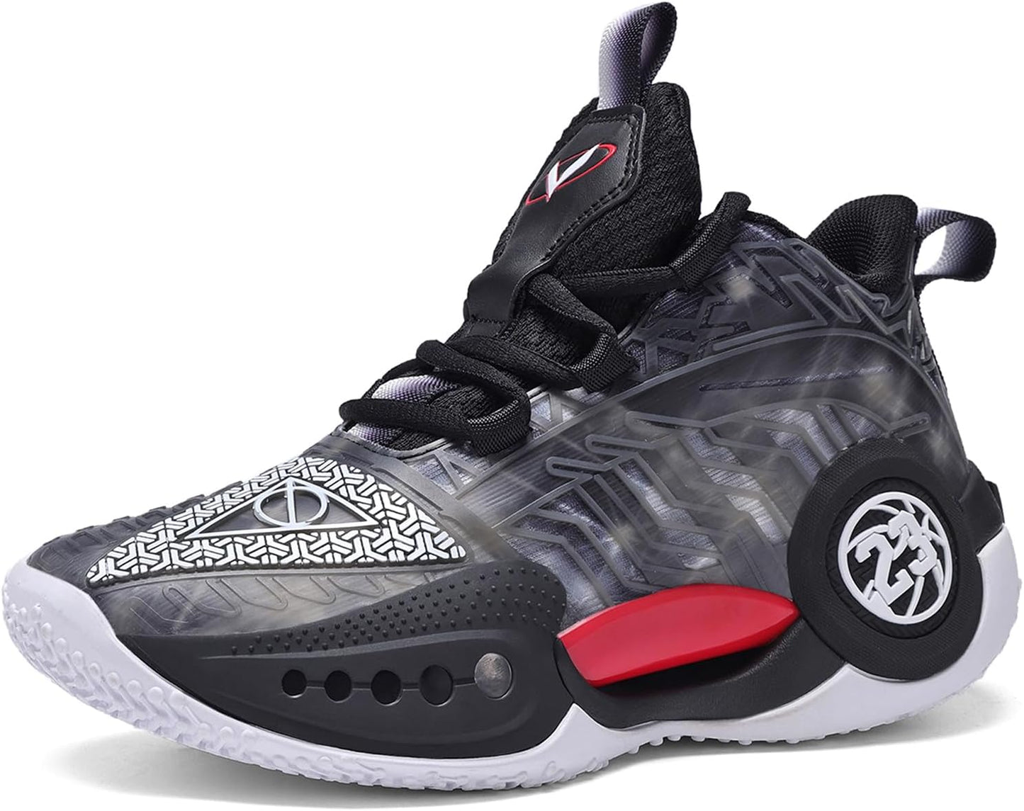 JMFCHI Kids Basketball Shoes High-Top Durable Sneakers for Kids