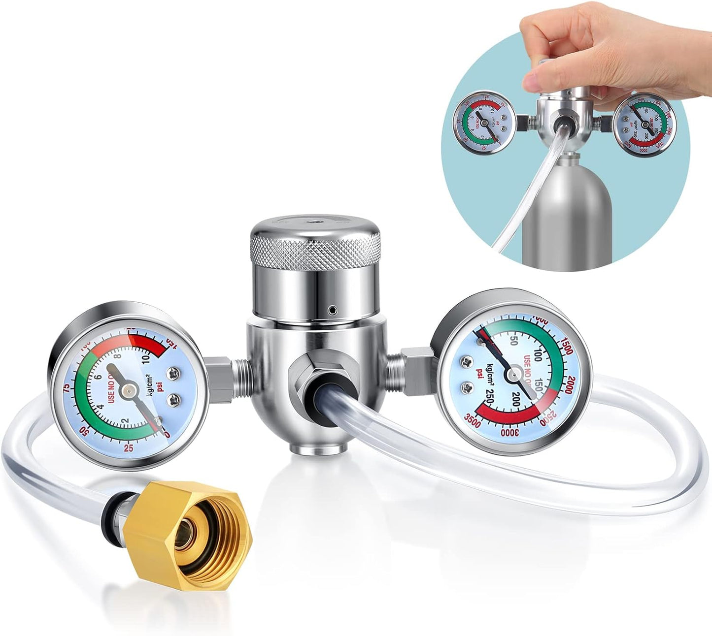 Chumia Whipped Cream Pressure Regulator - Perfect Charger Companion