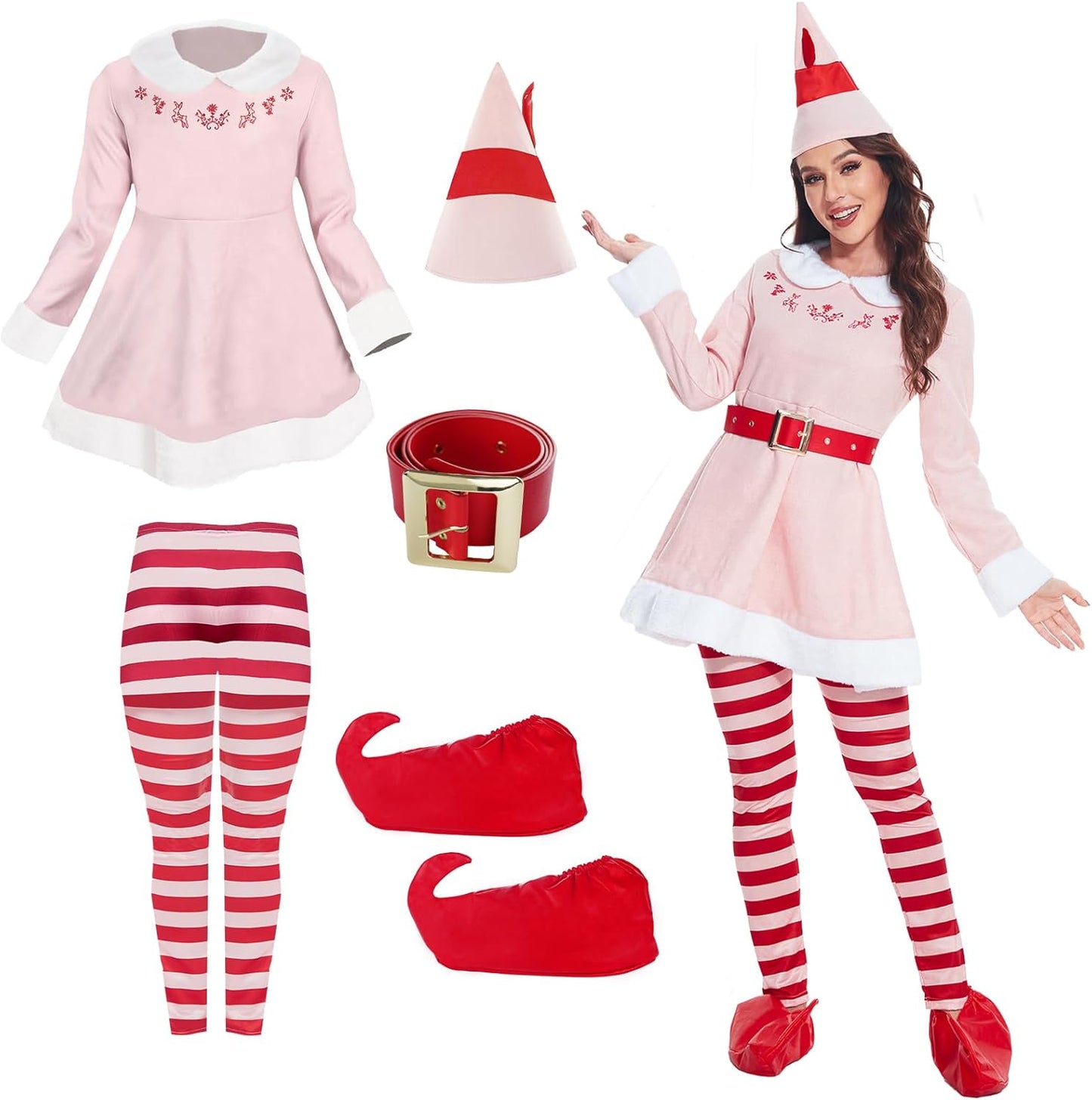 Christmas Costume for Women: Deluxe Jovi Dress for Adults