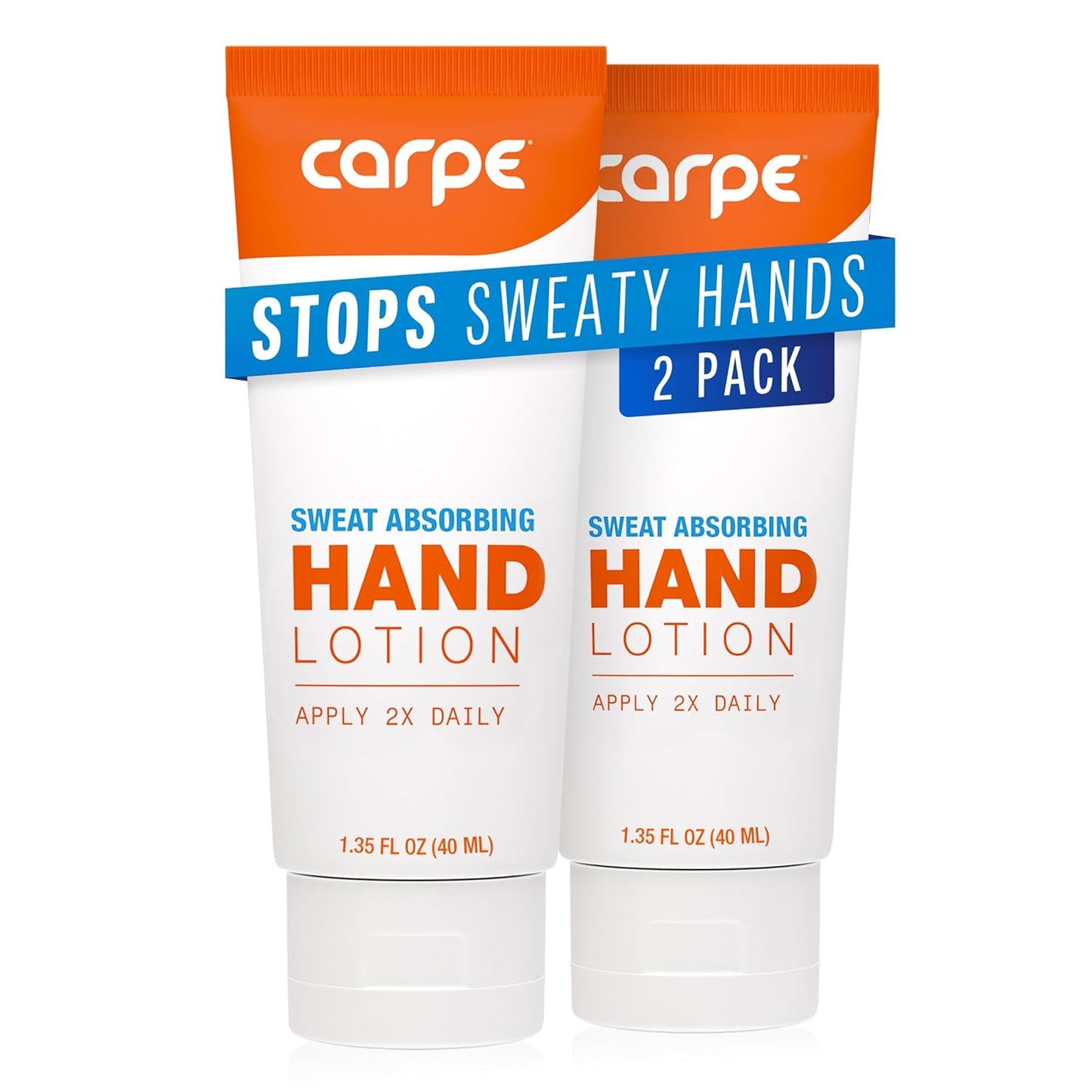 Carpe Sweat Absorbing Hand Lotion for Excessive Hand Sweat