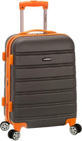 Carry-On 20-In Hardside Spinner Luggage Charcoal - Lightweight Travel