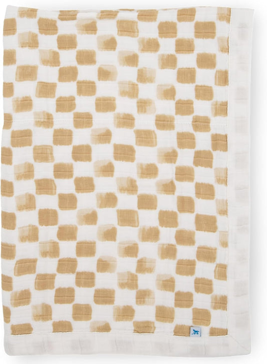 Little Unicorn Newborn Receiving Quilt - Ultra-Soft Muslin Fabric