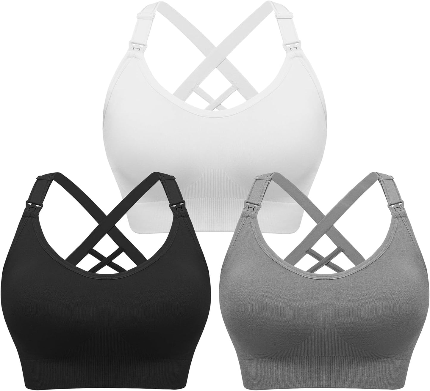 Angelhood Nursing Bras for Breastfeeding and Active Moms