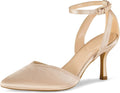 mysoft Women's Pointed Toe Kitten Heels - Comfortable Low (Style FNC7)