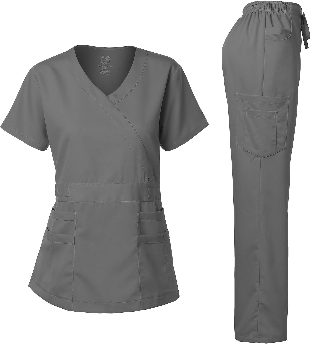 Dagacci Medical Uniform Women's Scrub Set for Comfort and Style
