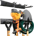 Garage Tool Organizer Wall Mount 32 in - Heavy-Duty Storage Rack