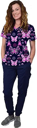 Women's Jogger Scrub Set for Medical Nursing Professionals
