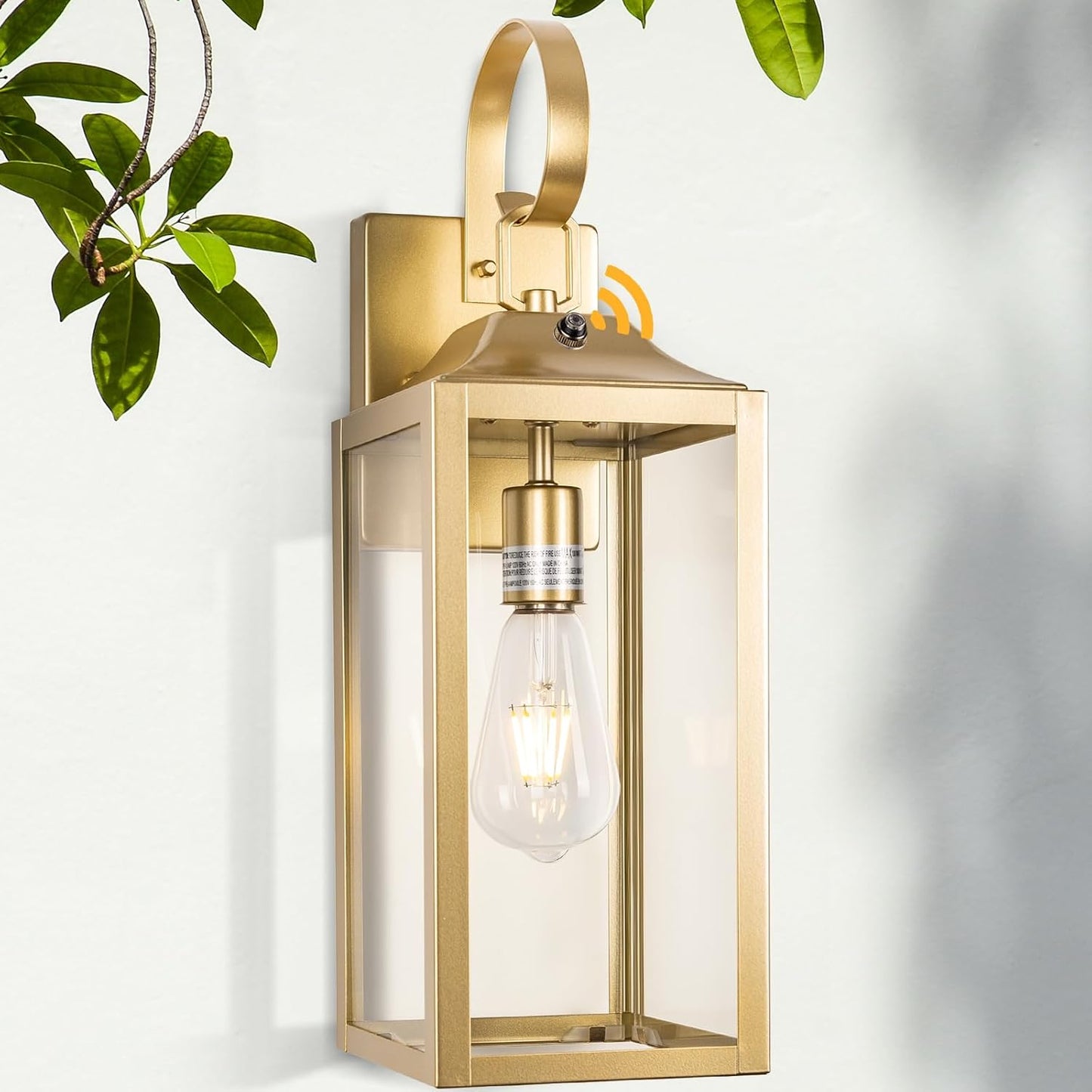 19 Inch Large Dusk to Dawn Outdoor Wall Light for Modern Homes