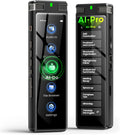 136GB AI Voice Recorder - Offline Transcribe and AI Tools