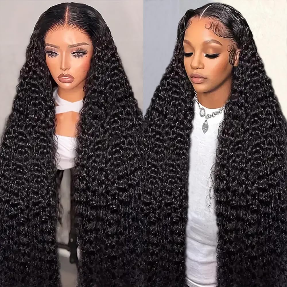 30 Inch 13x6 Deep Wave Lace Front Wigs for Natural Beauty