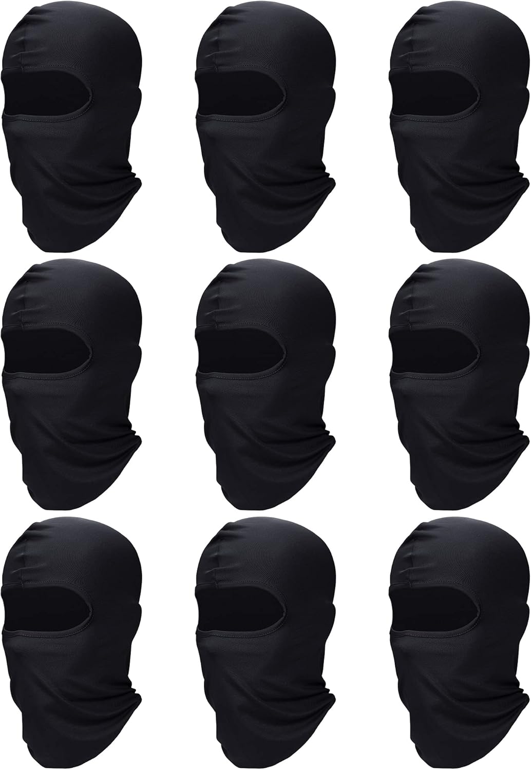 Breathable 9-Piece Ski Mask Set for Men