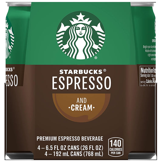 Boost Energy with Starbucks Doubleshot 6.5oz Cans