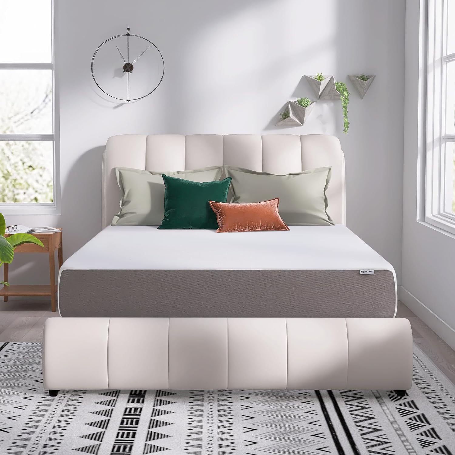 Memory Foam Mattress with Soft Plush Feel, 12 Inch Queen Size
