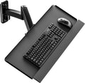 Keyboard Tray Wall Mount Sit-Stand 26 in Keyboard and Mouse Stand