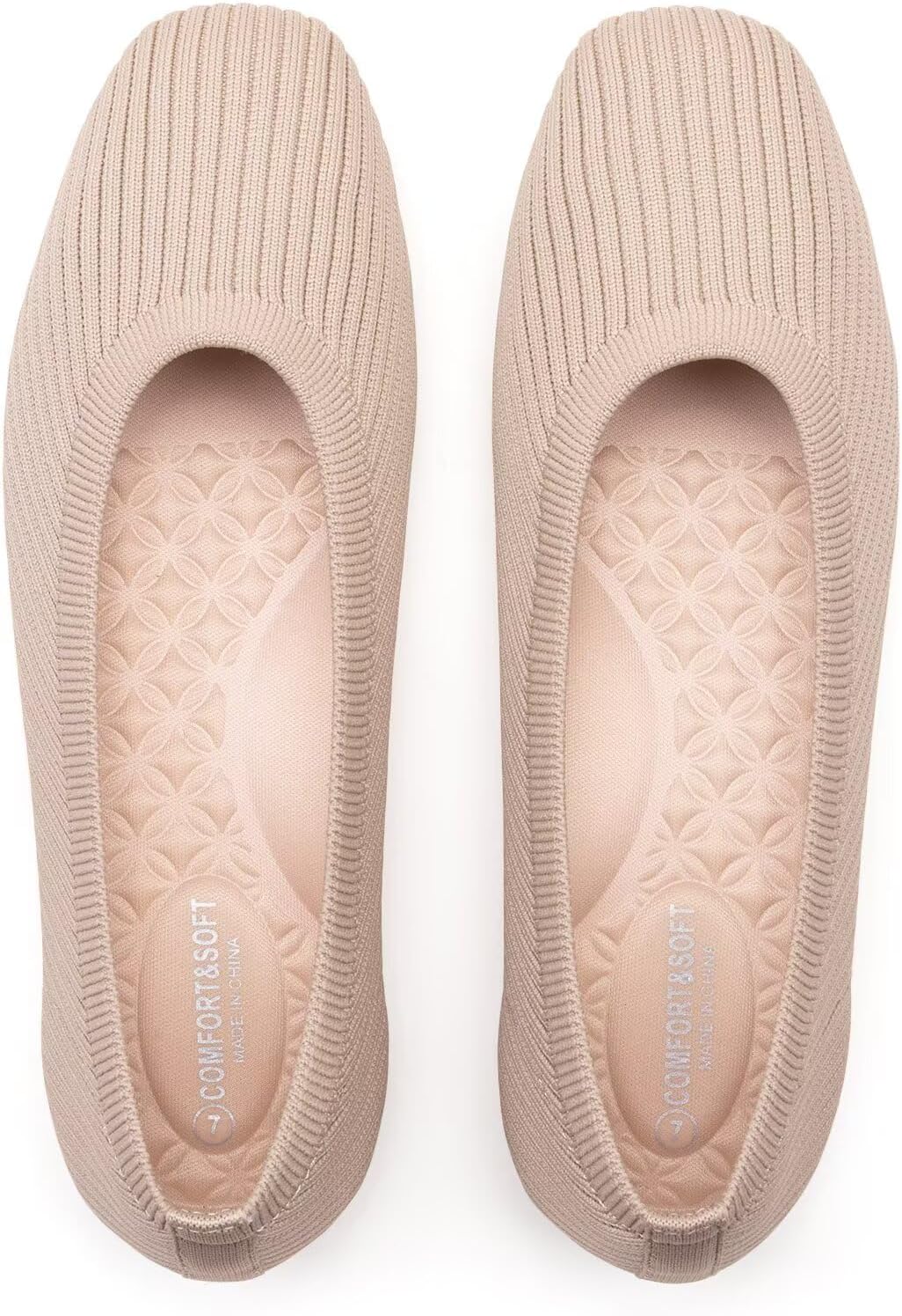 Comfortable Slip on Square Toe Flats for Women by Frank Mully