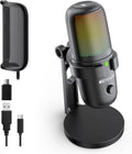 Retekess TG201 Gaming Microphone - Clear Dual-Capsule Condenser Mic